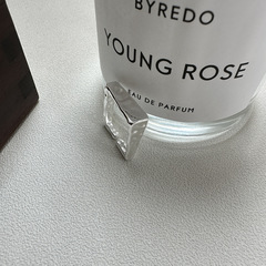 S925純銀韓版肌理感小眾設計方形戒指韓式風簡約時髦小眾設計指環