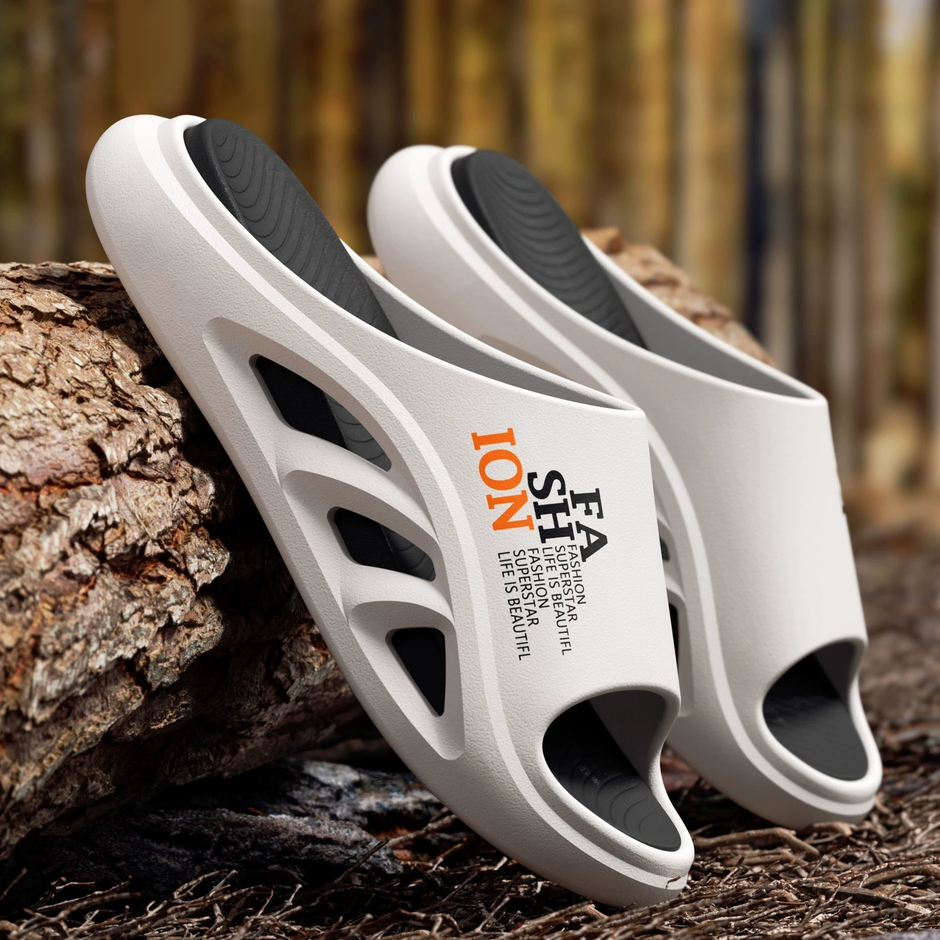Summer travel non-slip wear-resistant breathable sports slippers, quick dry beach shoes, climbing sandals