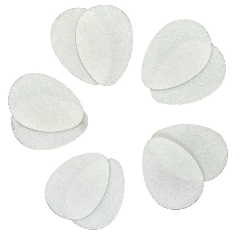 Трансграничные TEMU AliExpress Eying подошвы нескользящие наклейки белый прозрачный 9*6,5 CM туфли на высоком каблуке кожаные туфли бесшумные посты