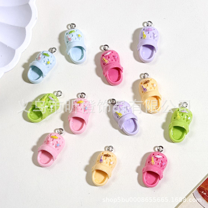 かわいい下駄キーホルダー楽しい漫画シミュレーションスリッパペンダントカップル親友スクールバッグアクセサリーギフトギフト|undefined