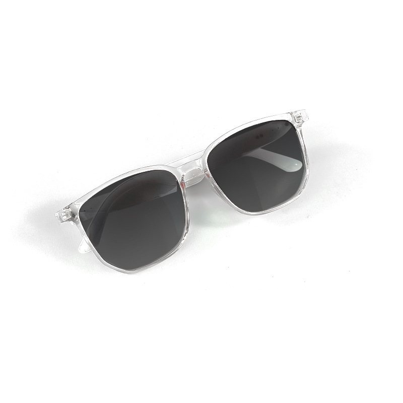 Cross-border smart glasses Bluetooth glasses sunglasses polarized anti-UV anti-blue light music listening and calling with transparent replacement lenses