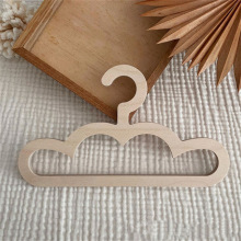 跨境INS北欧风木质小熊云朵儿童衣架 DIY婴儿创意宠物童装衣架