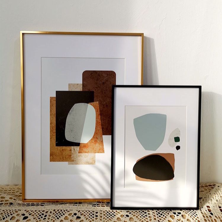 Framed Empty Frame, Narrow Photo Frame, Picture Frame Size, Self-Assembled Wall-Mounted Photo Frame, High-Looking Large-Edge Aluminum Alloy Photo Frame