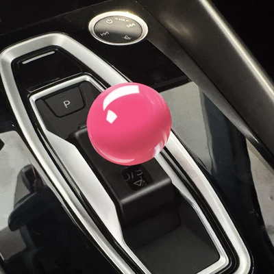 gear shift knob, Q6 Le-tron | Sürətlər qutusu və əl tormozu başlıqları - audi-a5la3q456l-e-tron-gear-shift-knob-pink-ball-head-base