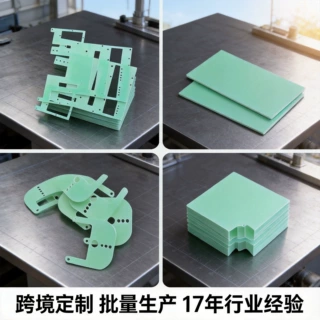 fr4玻纤板水绿色环氧树脂板绝缘板FR4玻璃纤维板耐高温加工定制工