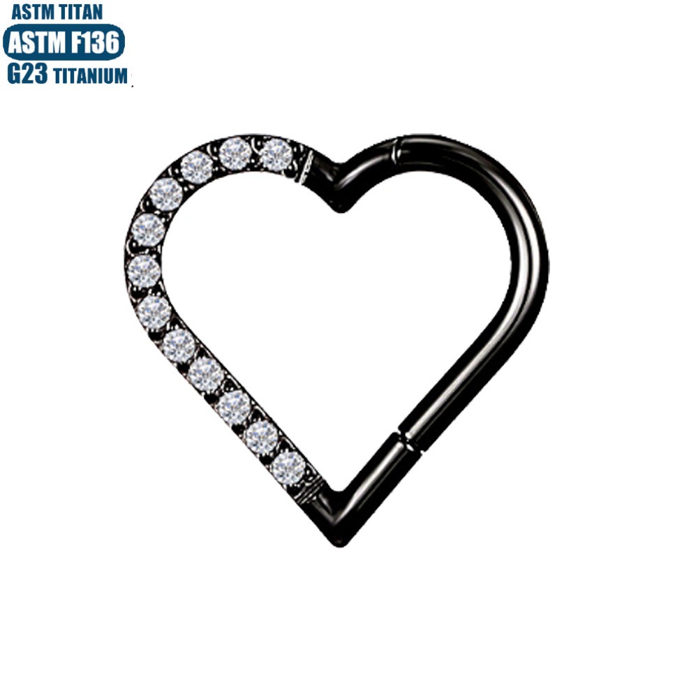 Pointed titanium steel lip stud product view