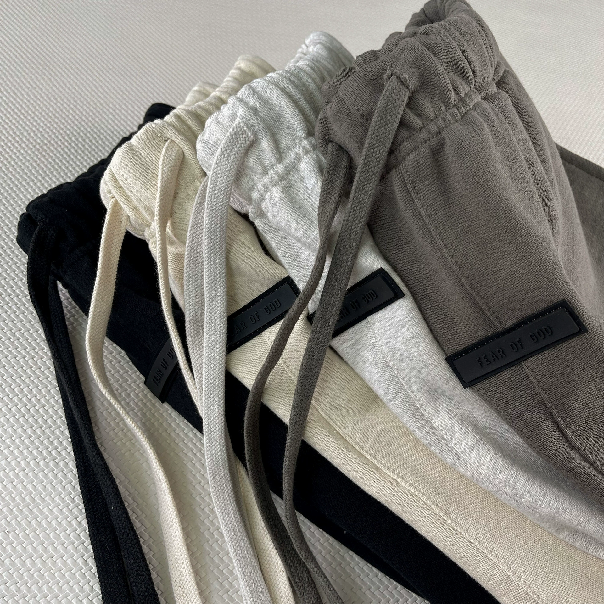 Повседневные шорты Fear of God Season 8 Main Line Three Bar из хлопка, высокий посадка Takama, уличный свободный крой, унисекс, летняя модель I