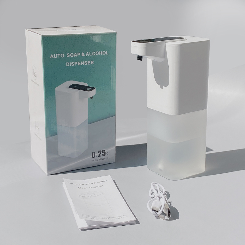 400ml自动感应洗手机喷雾机泡沫洗手机usb充电款厂家直供