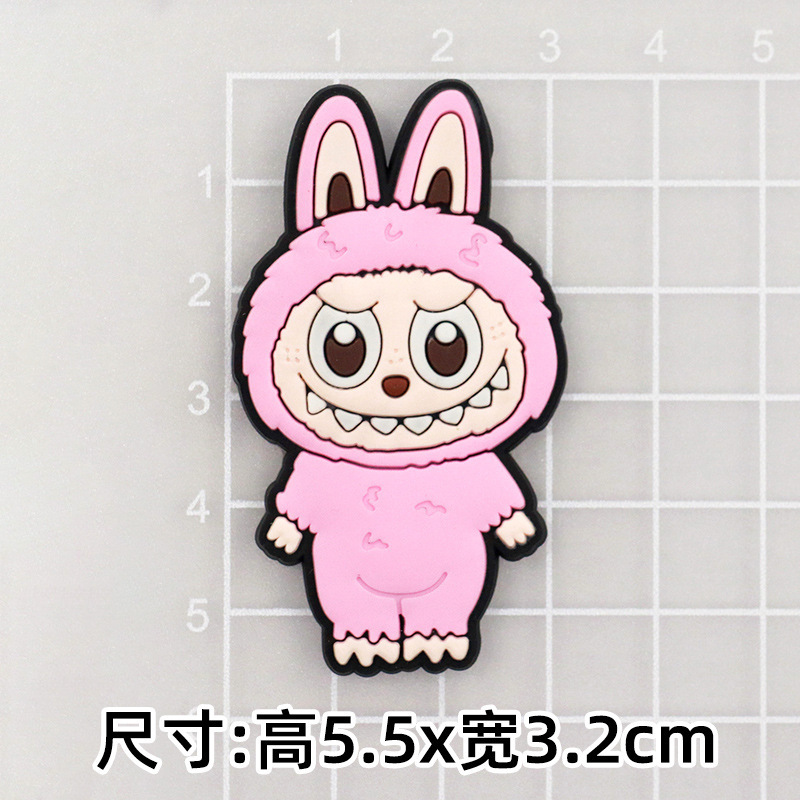 全套拉布布卡通diy饰品配件 手机壳水杯棉拖鞋子ipad套装饰贴片|undefined