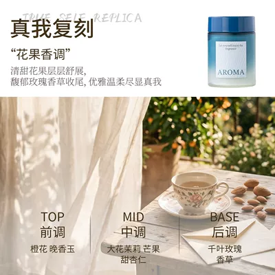 Car Perfume Aromatherapy Solid Fragrance Balm for Home - true-self-replica-high-grade-woody-fragrance-180g