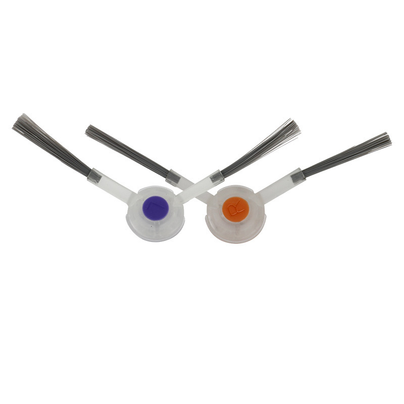 Aplicable a nube ballena J3 barredora accesorios nuevo cepillo lateral pequeña ballena espíritu barrido fregona robot blanco transparente cepillo de plantación de pelo