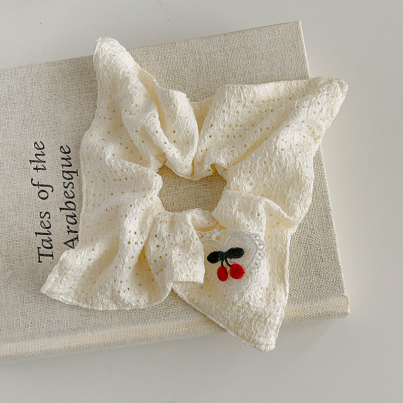 Sweet, Simple Style Style Sweet Simple Style Women's Plaid Fruit Cloth Hair Tie