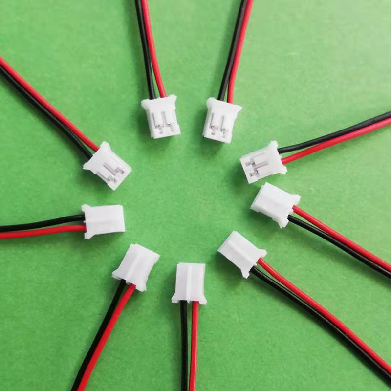 东莞厂家PH2.01.25XH2.54ZH1.5间距灯串电路咪头连接线线束阻燃