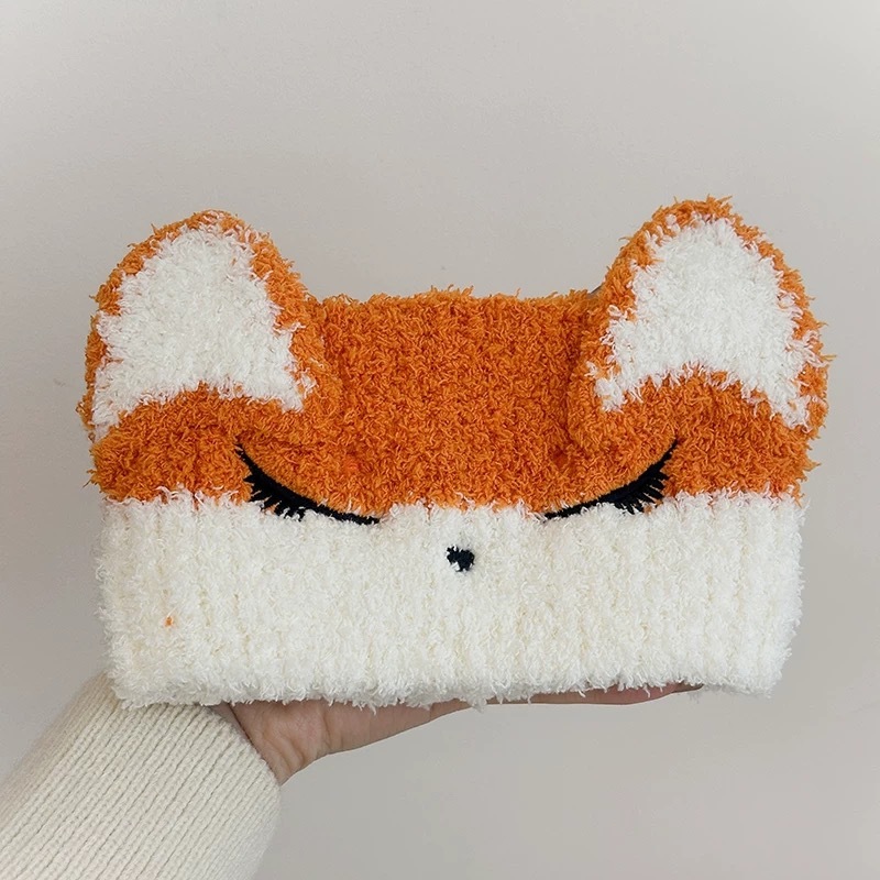 秋と冬の豪華な産後ヘッドバンド女性用かわいいパンダワイドヘッドバンドマタニティヘッドスカーフ産後ヘッドギア額プロテクター|undefined