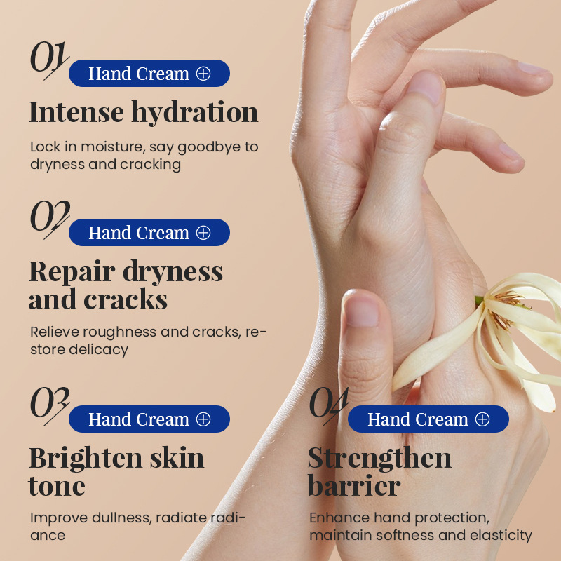 KORMESIC Inglés completo embalaje crema de manos humectante crema de manos suave delicada fábrica de comercio exterior transfronterizo al por mayor image 3