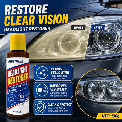 QIFENGHE Car Headlight Repair Glass agent