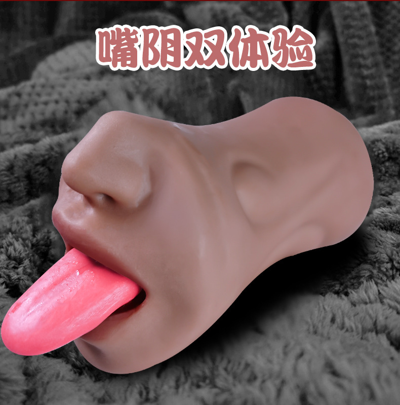 Double-Headed Male Masturbator Inverted Mold Buttocks TPE Manual Adult Toy — detail image 24