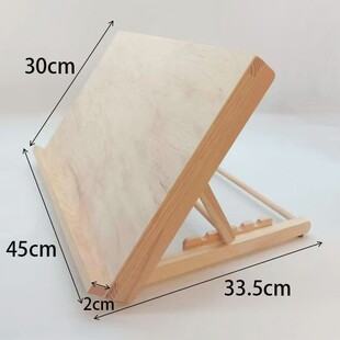 Desktop Easel Foldableable Kidsren's Sketch Oil Painting Board Art Student Special Beveled Portable Writing Board