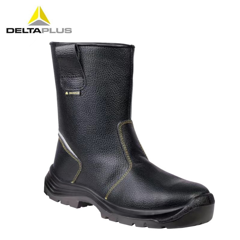DELTA代尔塔301117牛皮防寒安全靴防砸防静电防油防刺穿防滑高帮