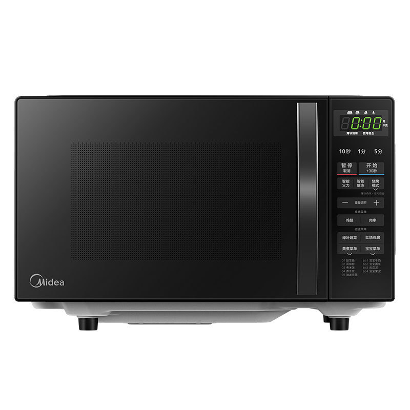 Микроволновая печь Midea M1-L201B плоская с ЖК-дисплеем