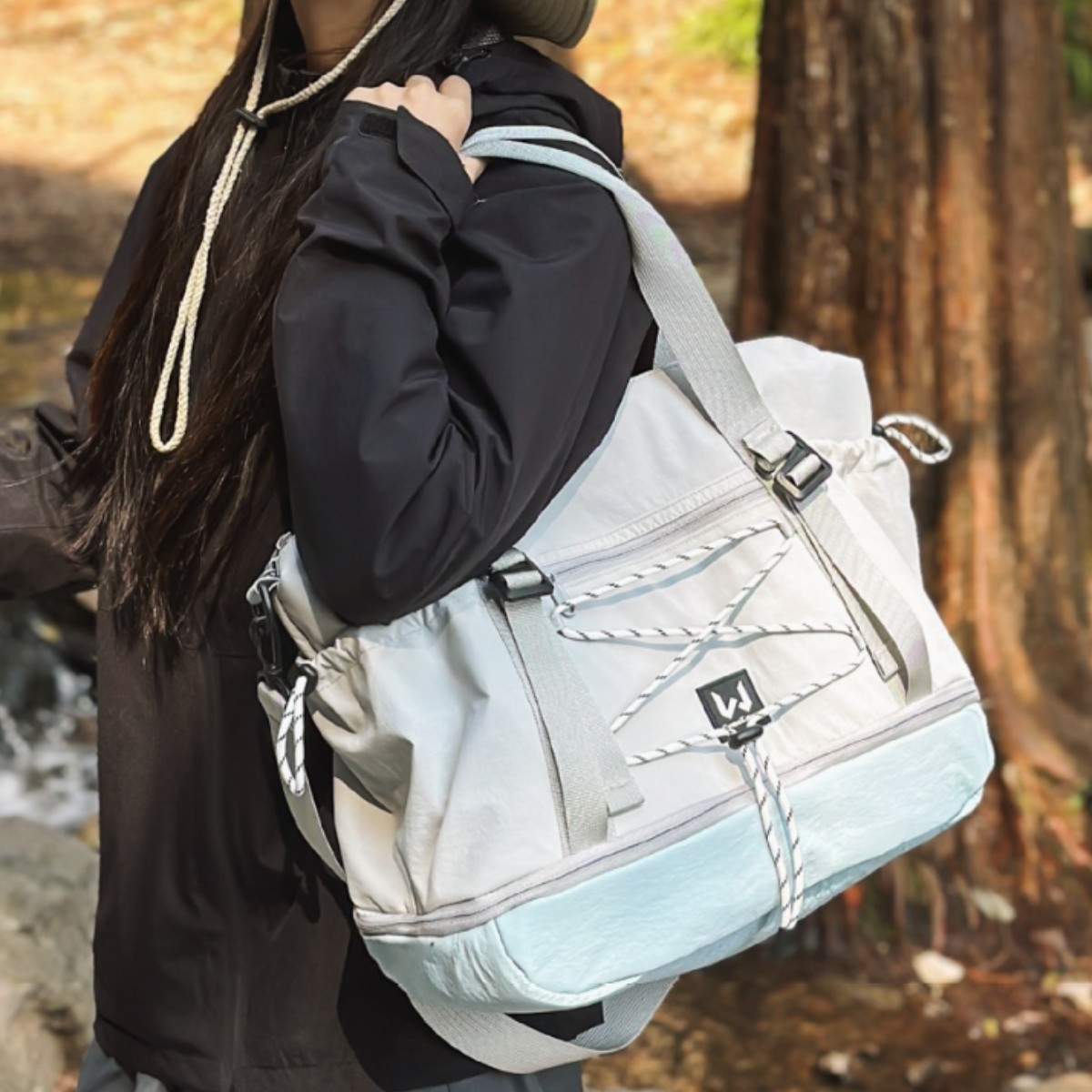 Bolso de trabajo para hombre, bolso de mensajero, bolso cruzado, marca de moda, simple, salvaje, estudiante universitario, computadora, ocio, mochila de cartero de un solo hombro, mujer