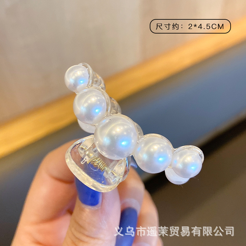 咖色磨砂抓夹女2025年新款发夹后脑勺大号发量多鲨鱼夹子发卡头饰|undefined