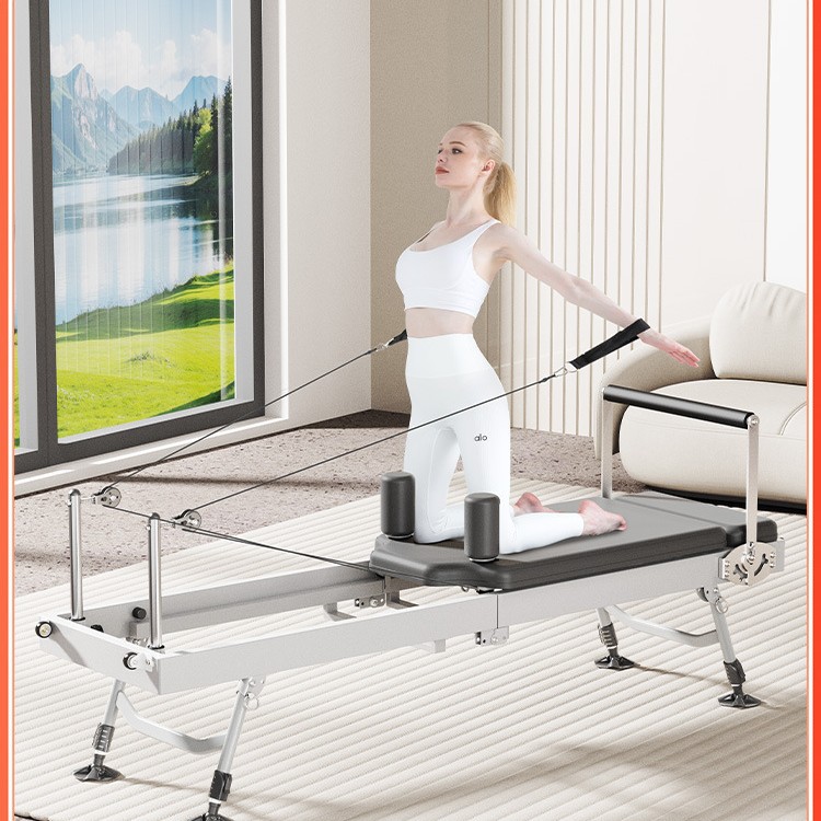 Pilates Bed Foldable for Home Convenient Storage Large Equipment New High-End Cross-Border Factory Pilates Core Bed