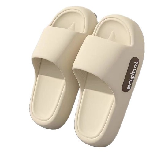 Women's Summer Eva Indoor Home Slippers, Quiet Thick Sole Bathroom Non-Slip Sandals for Men, Outdoor Wear