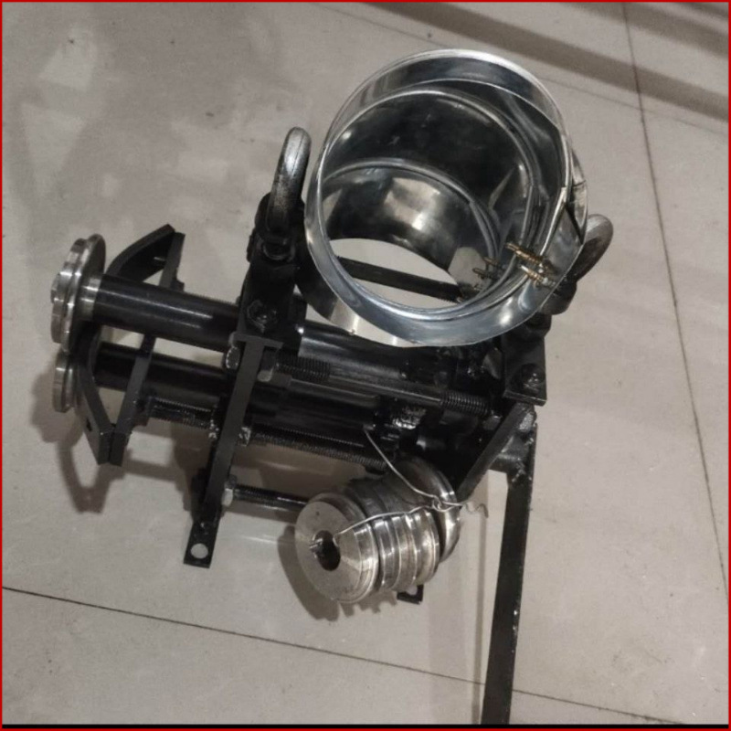 管道铁皮保温压边机起线机铝皮轧边机压筋机卷边机手动弯头咬口机