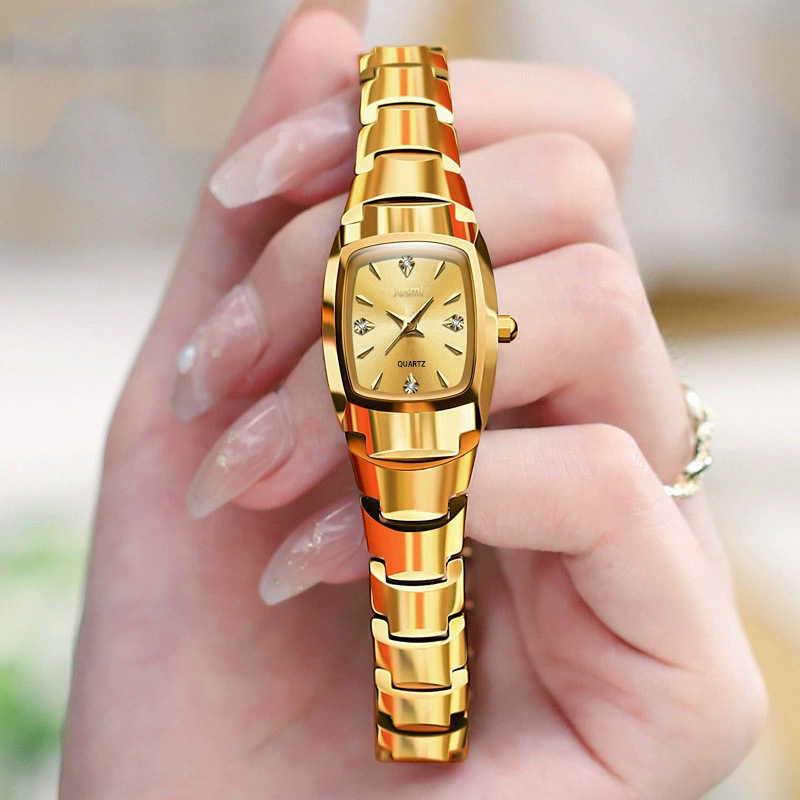 Olytime Women's Quartz Watch, Tungsten Steel, Waterproof