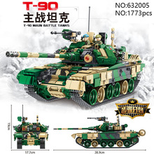 潘洛斯632002-632010军事阅兵坦克系列积木儿童益智拼插积木玩具