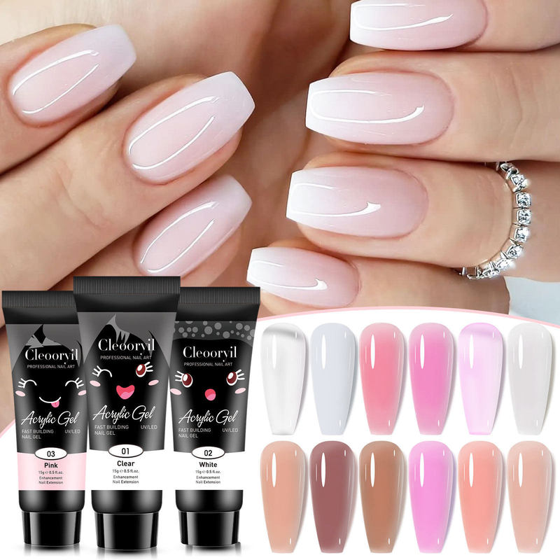 Nail Extension Gel Uv Solid State Paper-Free Quick Extension Crystal Model Gel Nail Phototherapy Crystal Gel 15ml Nail Extension Gel Uv Solid State Paper-Free Quick Extension Crystal Model Gel Nail Phototherapy Crystal Gel 15ml