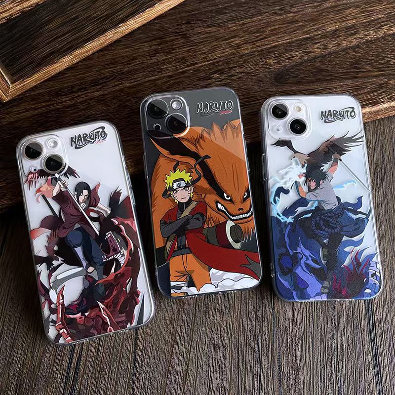 Naruto Apple 14Pro phone case iPhone13/12/11 Sasuke XR for 8/7 cartoon XS/X soft Naruto Apple 14Pro phone case iPhone13/12/11 Sasuke XR for 8/7 cartoon XS/X soft