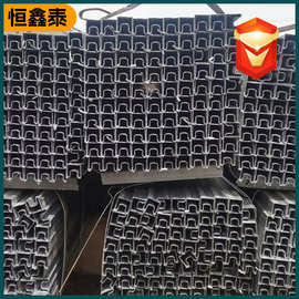 冷拔异形管厂家加工定制 建筑工程用管机械用管凸形管D形管八字管