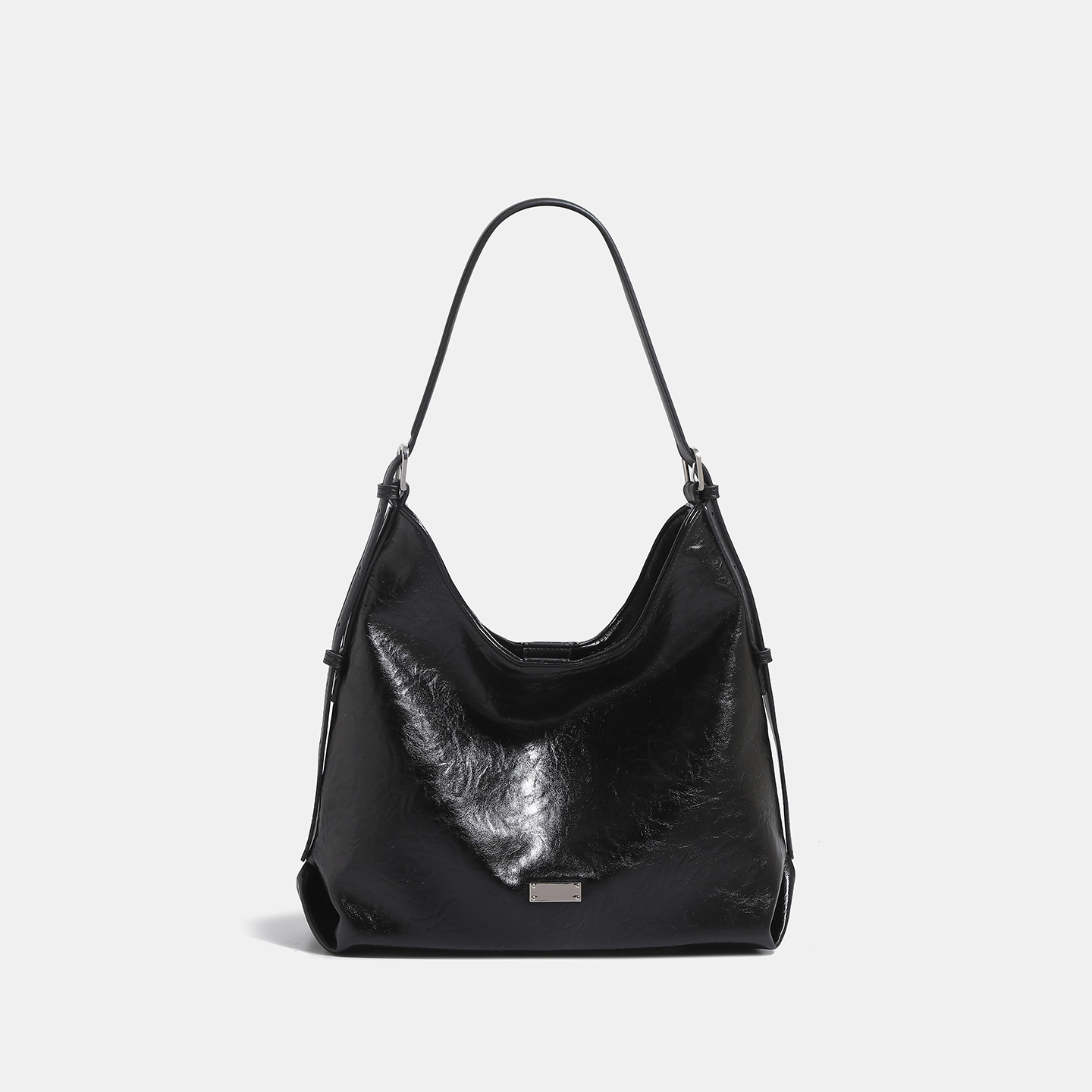 Luxury Tote Bag For Women 2025 Autumn/Winter New Pleated Commuter Underarm Bag Large Capacity Soft Leather Shoulder Hobo Bag - Thumbnail 8