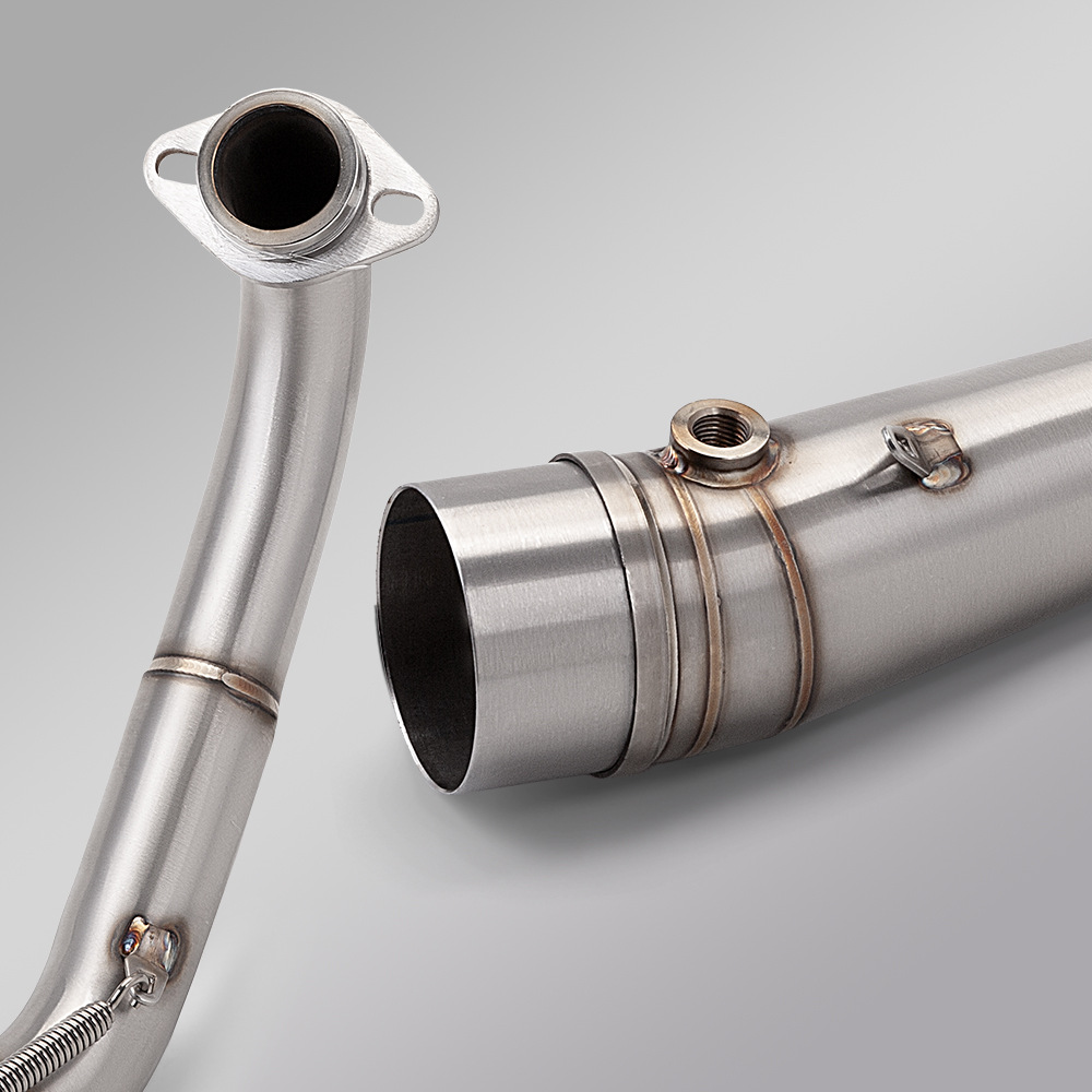 Motorcycle Motorcycle Modification Suitable for Scooter Xmax300 Front Exhaust Pipe Tail Section 2017-2024