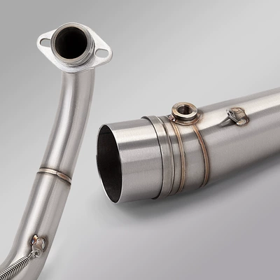 Section 2017-2024 — Motorcycle exhaust pipe