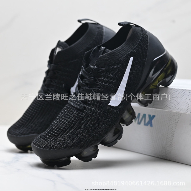 Putian Shoes Foreign Trade Air Vapormax Flyknit 3 Full-Length Air Cushion Shock-Absorbing Running Shoes Cross-Border Putian Shoes Foreign Trade Air Vapormax Flyknit 3 Full-Length Air Cushion Shock-Absorbing Running Shoes Cross-Border