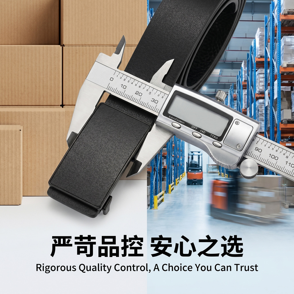 Men's Leather Belt New Style Genuine Cowhide Automatic Buckle Casual Trend Versatile Youth Men's Waist Belt Business Trouser Belt