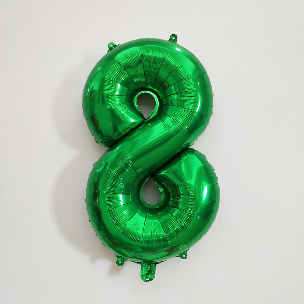 Number Aluminum Film Balloon Party Balloons display picture 10