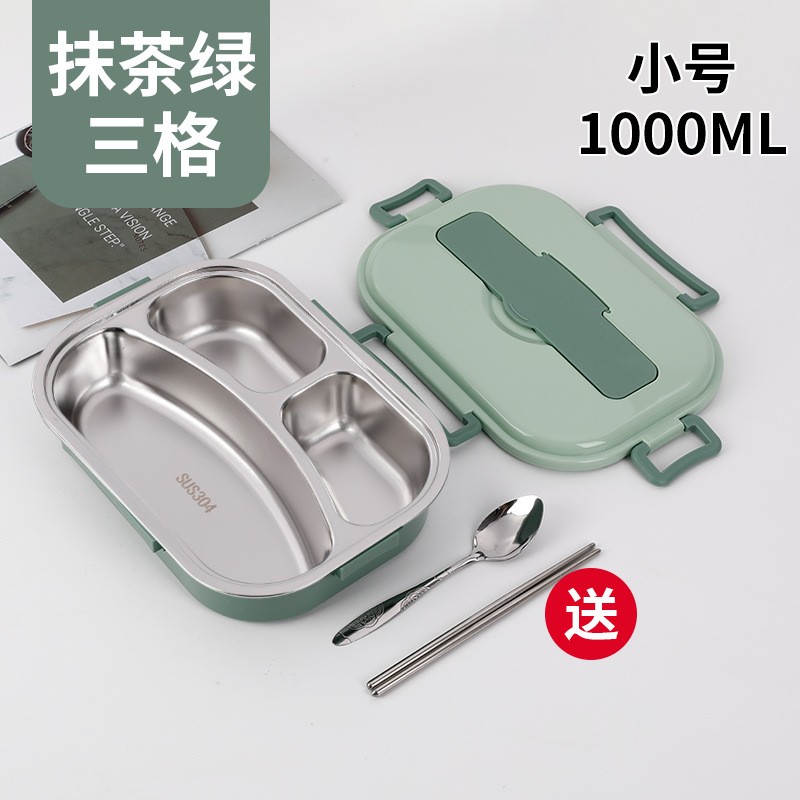 Caja de almuerzo aislada portátil de gran capacidad compartimento de estudiante de trabajador de oficina caja de almuerzo sellada sin olor caja de embalaje multi-especificación