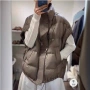 显瘦立领秋冬气质羽绒服