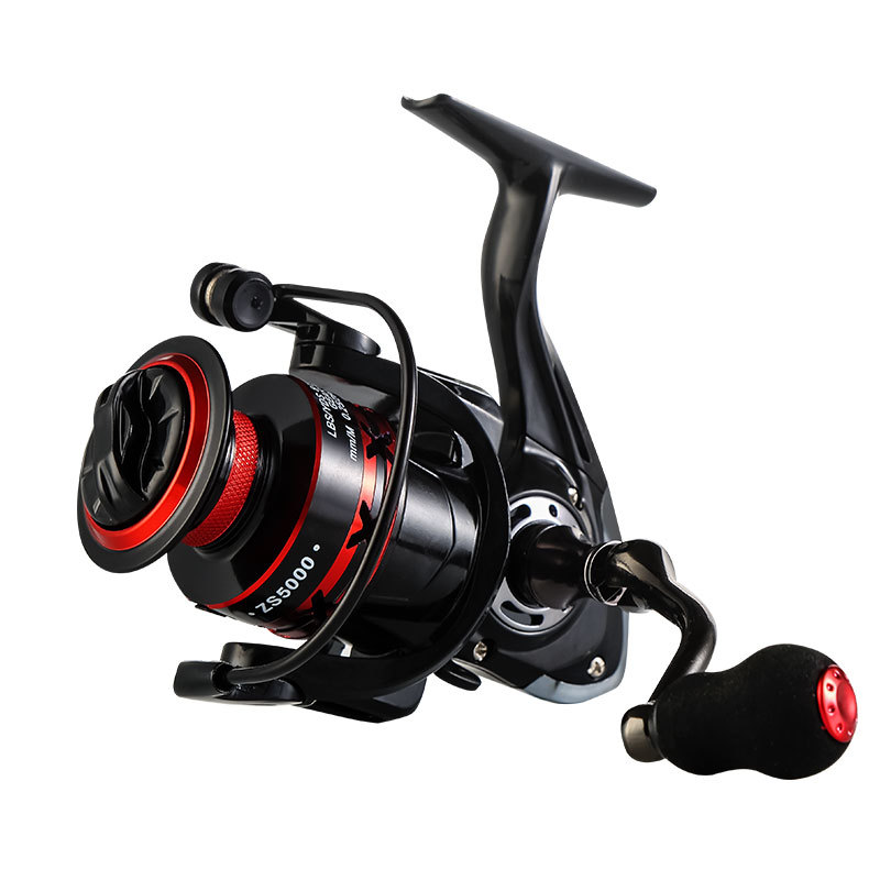 Golden Shark King carrete de pesca todo el metal rueda giratoria carrete de pesca tiro largo Luya ancla carrete de pesca rueda de polo mar