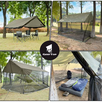 for 4-6 People Outdoor Camping: Avtomobil yan çətirləri