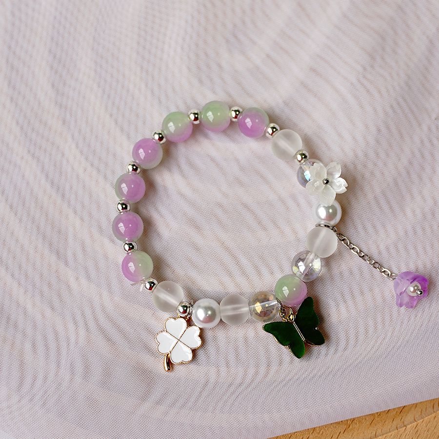 Simple Style Bow Knot Alloy Plating Bracelets