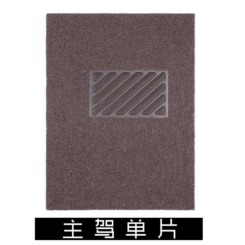 Car Silk Floor Mats Universal Easy to Clean Cuttable Single Piece