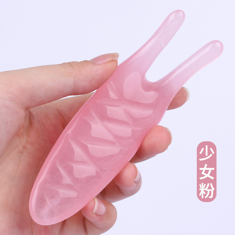 Nasal Scraper Nasal Artifact Facial Massage Bar Clip Nose Beam Two Corner Snail Dredge Sha Board Factory Wholesale