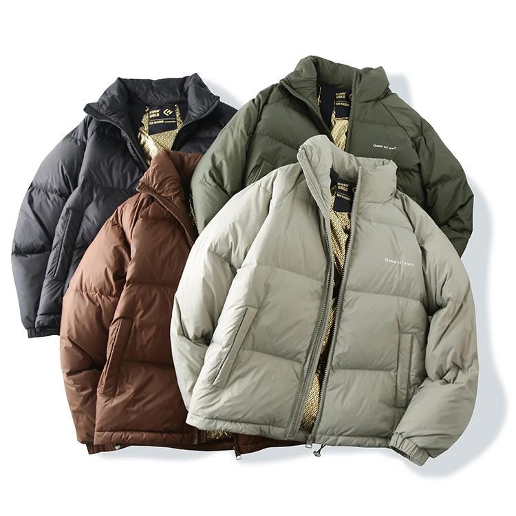 Men's Puffer Jacket - Warm Winter Coat For Men With Windproof Shell_voghion.com