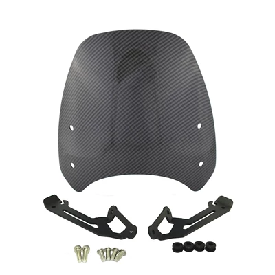 800 15-21 Modified – Motorcycle front windshield - carbon-color-water-transfer