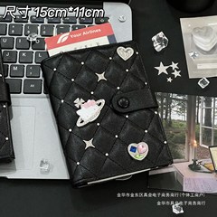 星球KT皮质护照夹高颜值出行旅游身份证件收纳套卡包